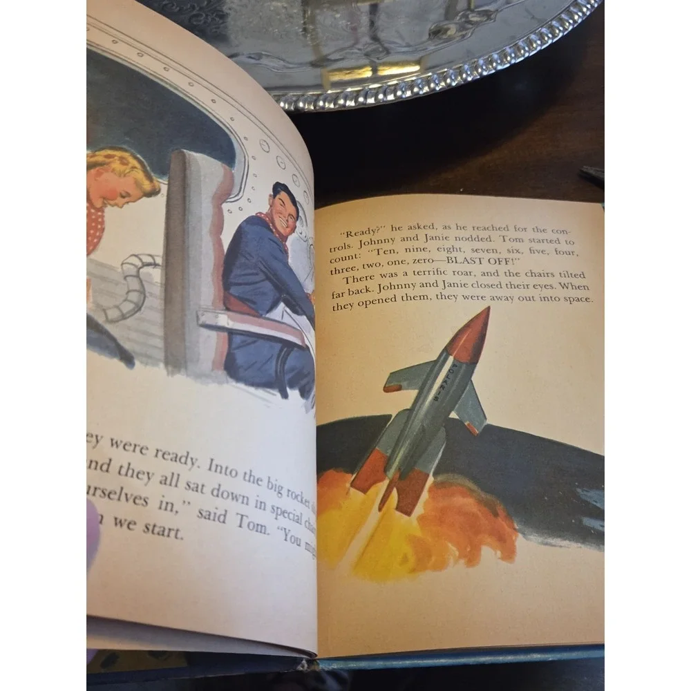 vintage 1953 hardcover children's book 